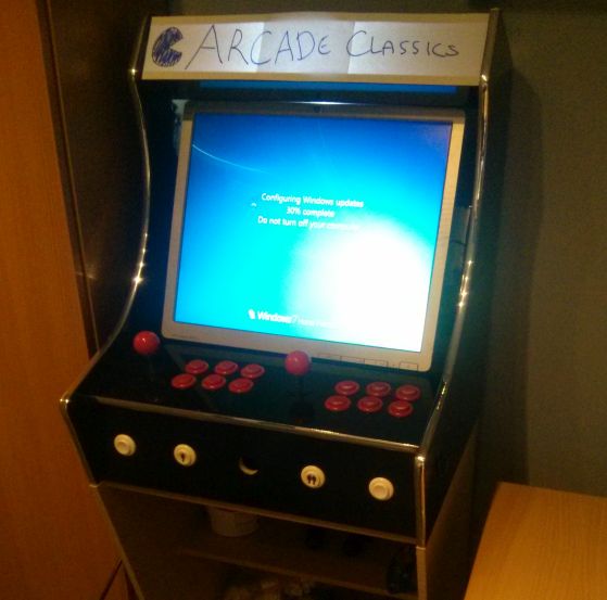 building a hyperspin arcade machine