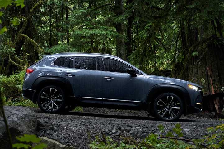 Side profile shot of a 2025 Mazda CX-50