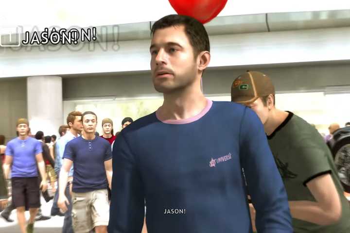 Ethan calling out for Jason in Heavy Rain.