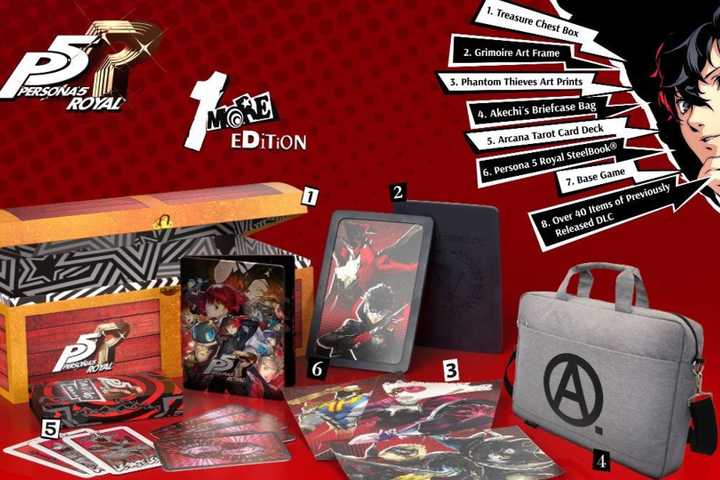 Everything included in the Persona 5 Royal 1 More Edition.