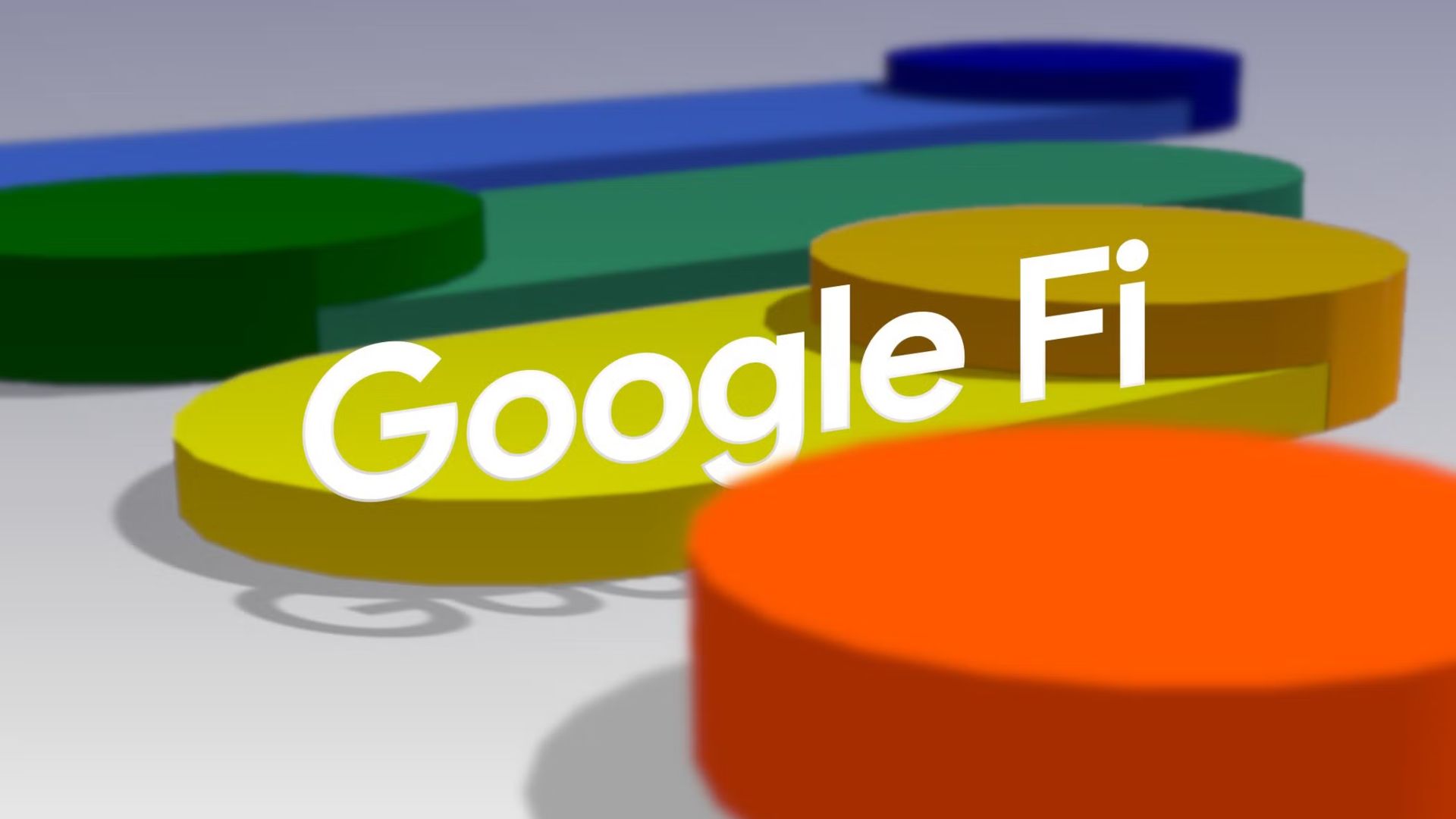 Google Fi 3D logo.