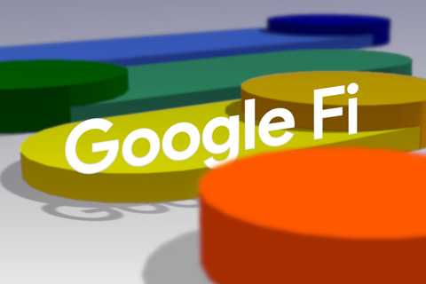 Google Fi 3D logo.