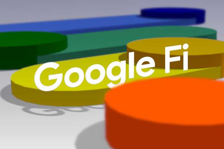 Google Fi 3D logo.