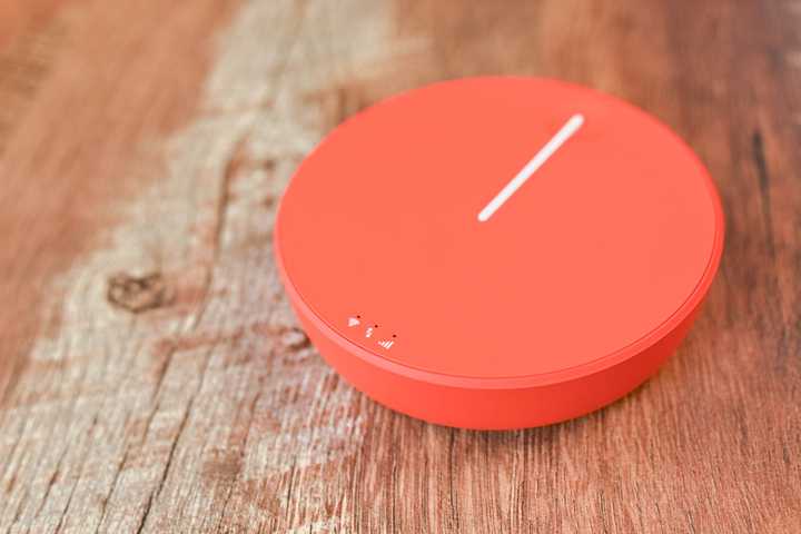 Indicator lights on the Solis Lite Mobile Wifi Hotspot