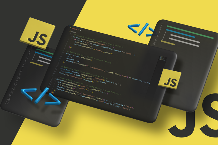 IDE interface displaying some JavaScript code.