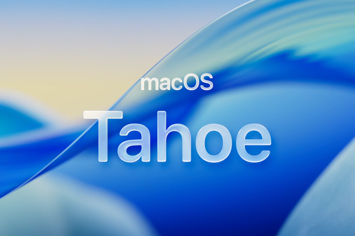 macOS 26 Tahoe logo.